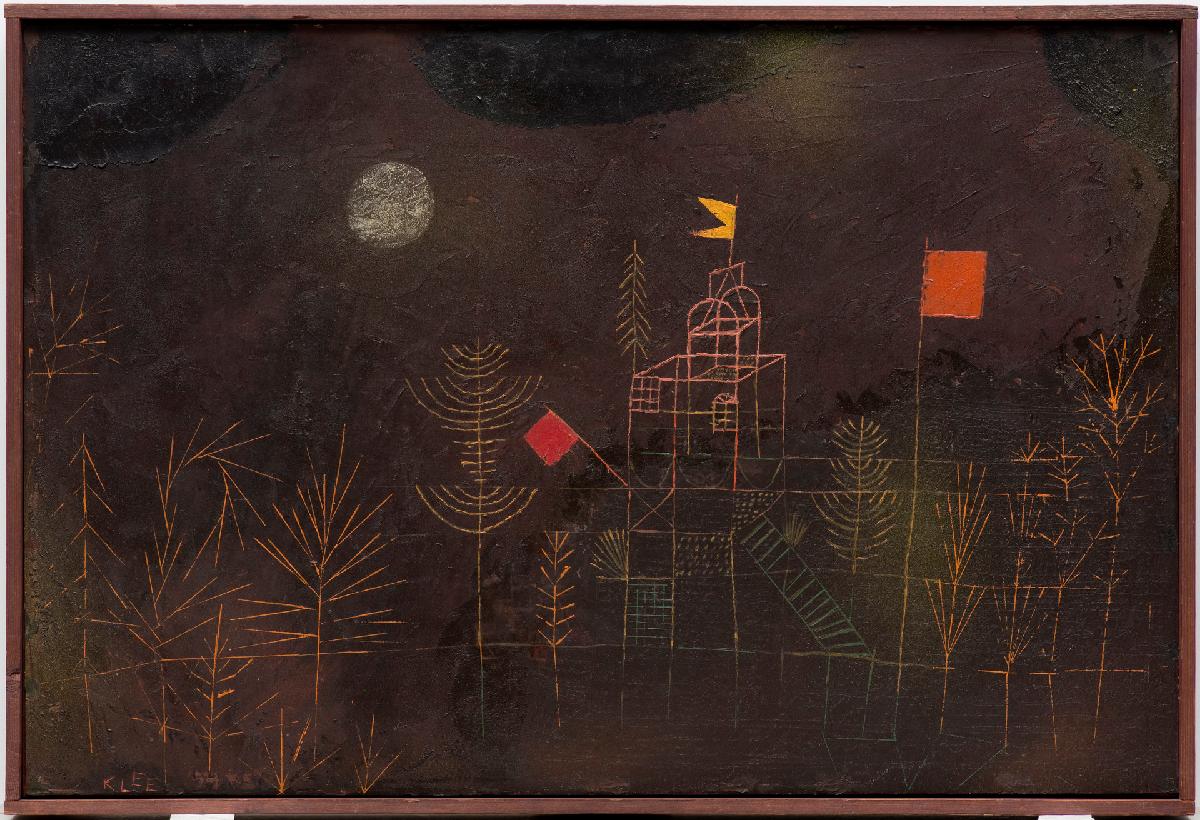 Pavilion decked with Flags — Paul Klee