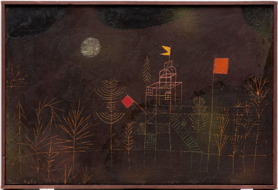 Pavilion decked with Flags - Paul Klee