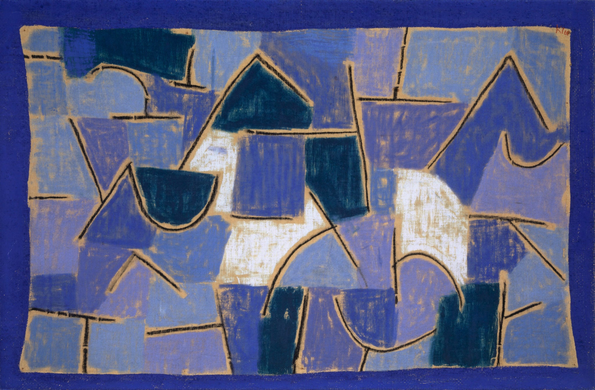 Nuit bleue — Paul Klee