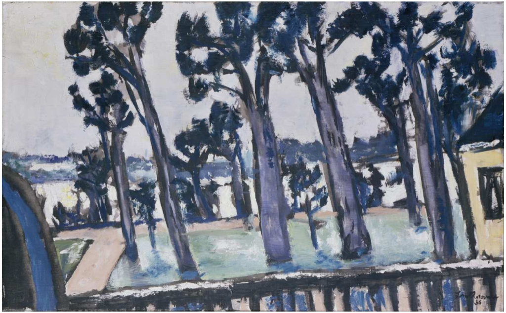 Blick vom Rupenhorn auf die Havel - Max Beckmann