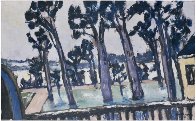 Blick vom Rupenhorn auf die Havel (1936) - Max Beckmann