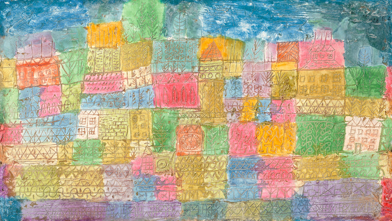 Bunte Landschaft, 1928 - Paul Klee