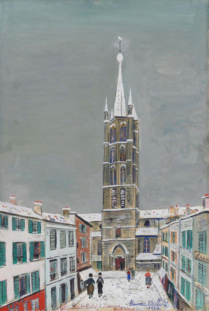 Église Saint-Michel, Limoges (1934) - Maurice Utrillo