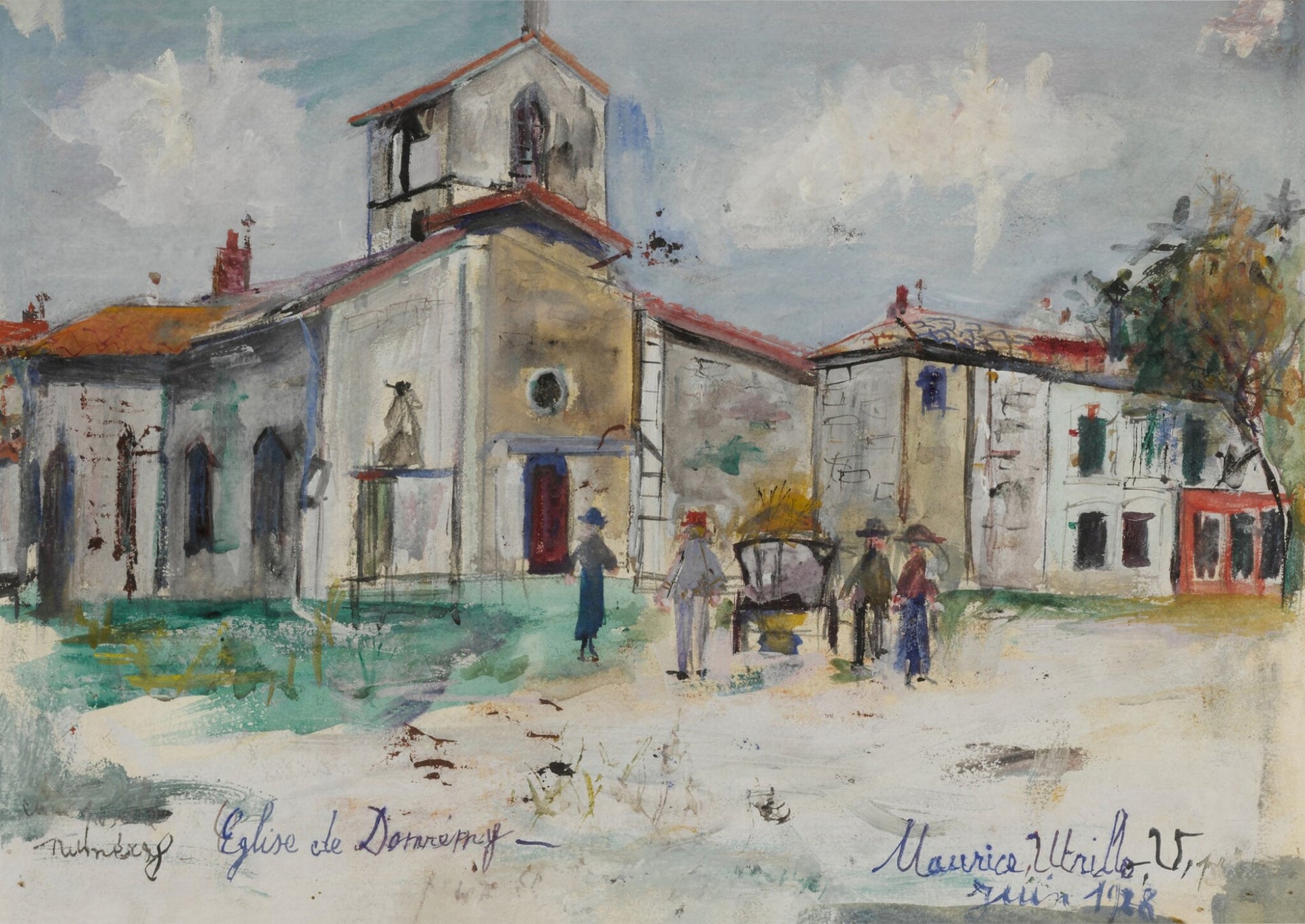 Église de Domrémy - Maurice Utrillo