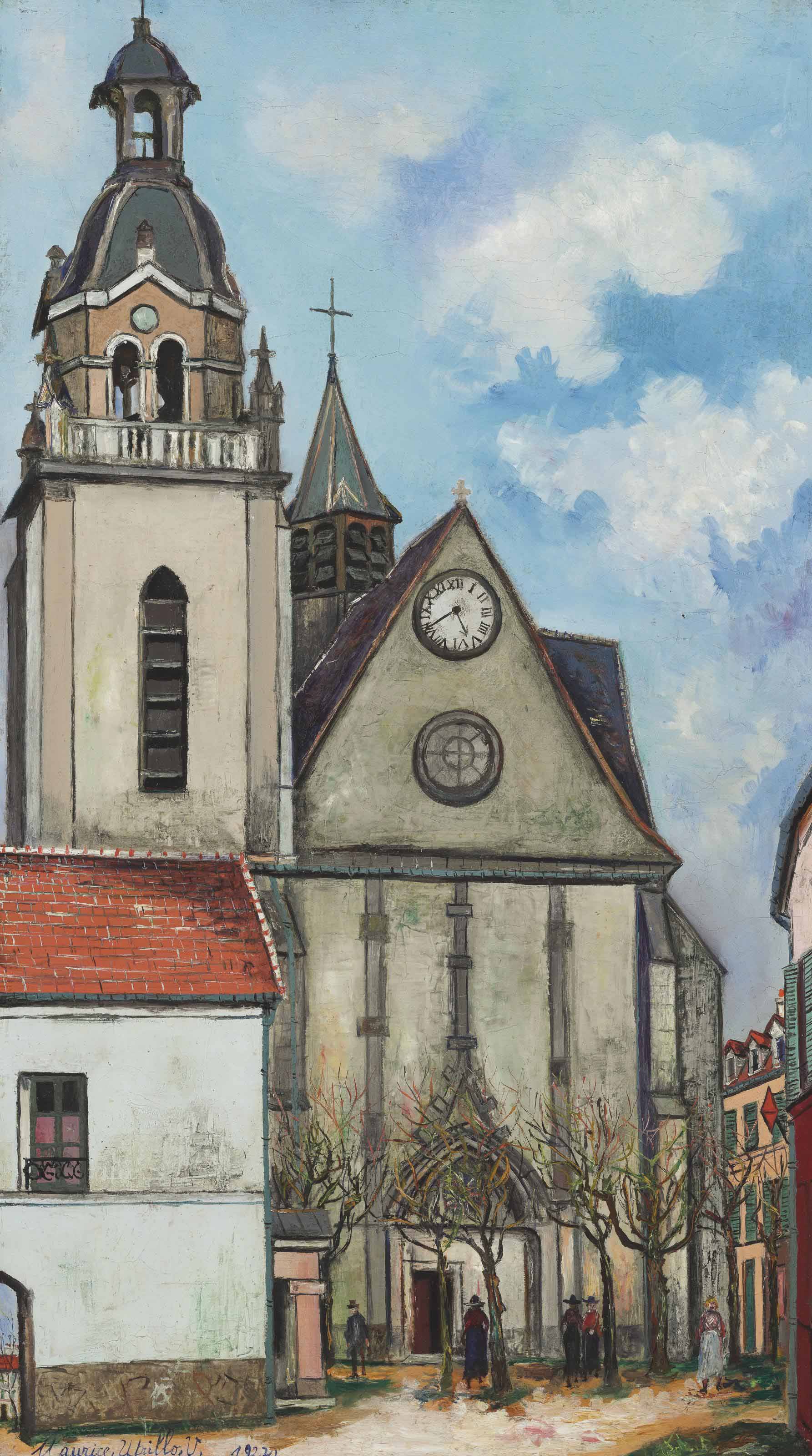 Église de Limours - Maurice Utrillo