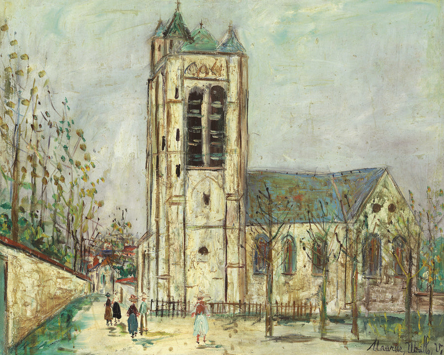 Église de la Ferté-Milon (1940) - Maurice Utrillo