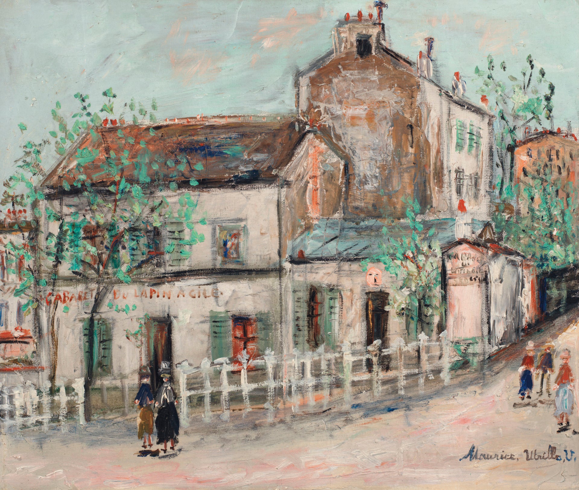 Cabaret du Lapin Agile - Maurice Utrillo