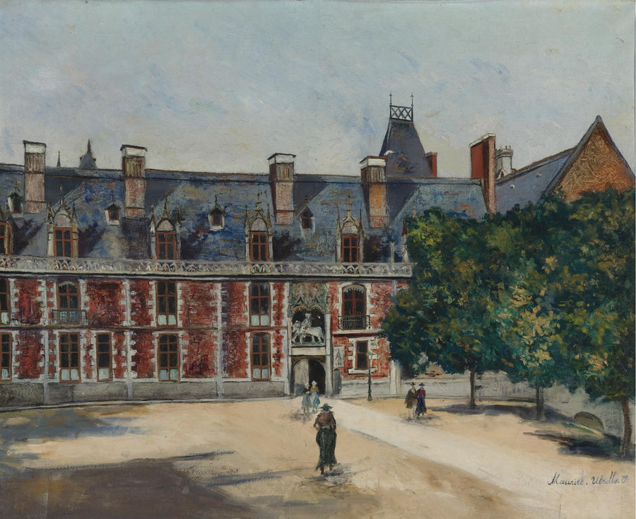 Château du Blois (1920) - Maurice Utrillo