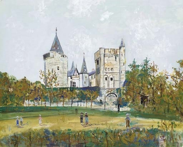 Le Château du Fôt (1935) - Maurice Utrillo