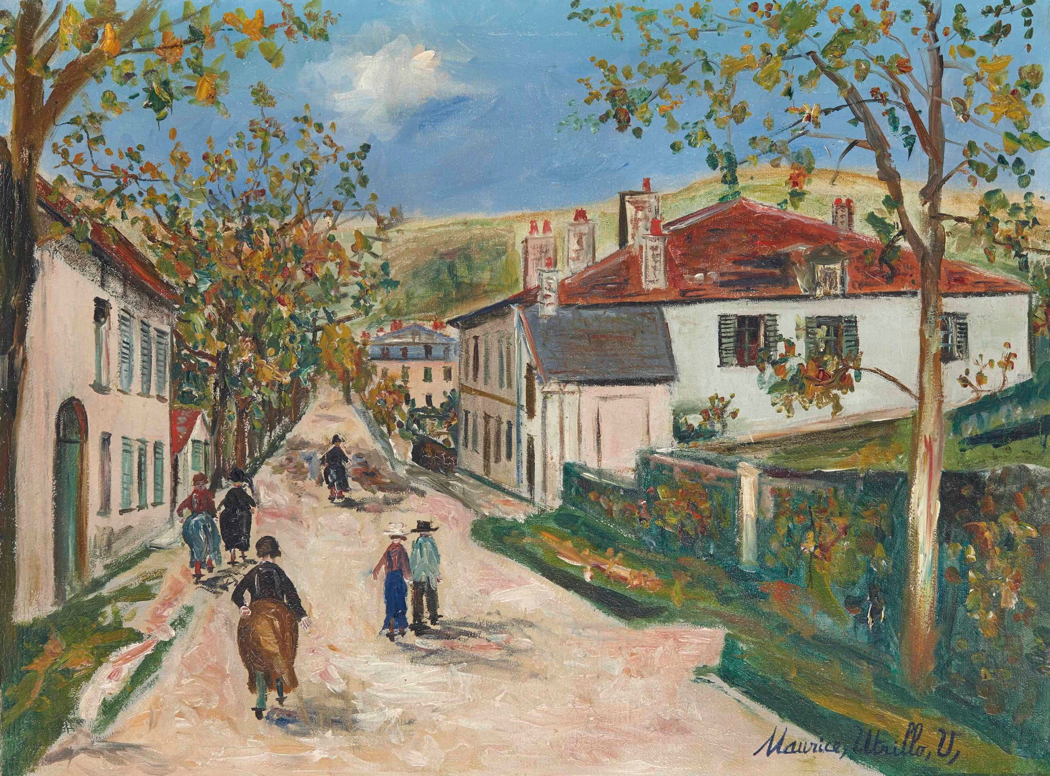 Châtillon-de-Michaille - Maurice Utrillo