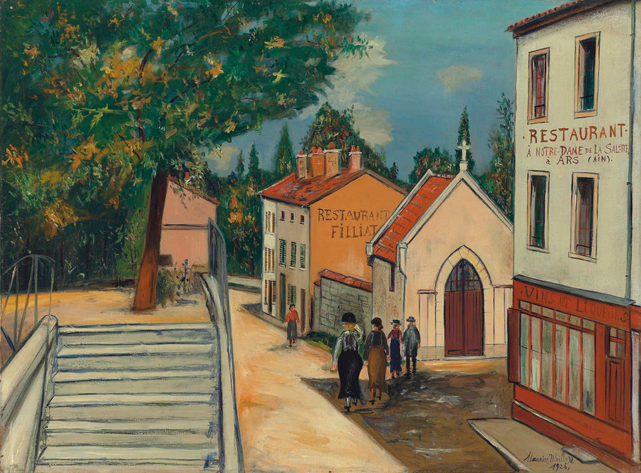 Chapelle Notre-Dame de la Salette, à Ars (Ain) (1926) - Maurice Utrillo