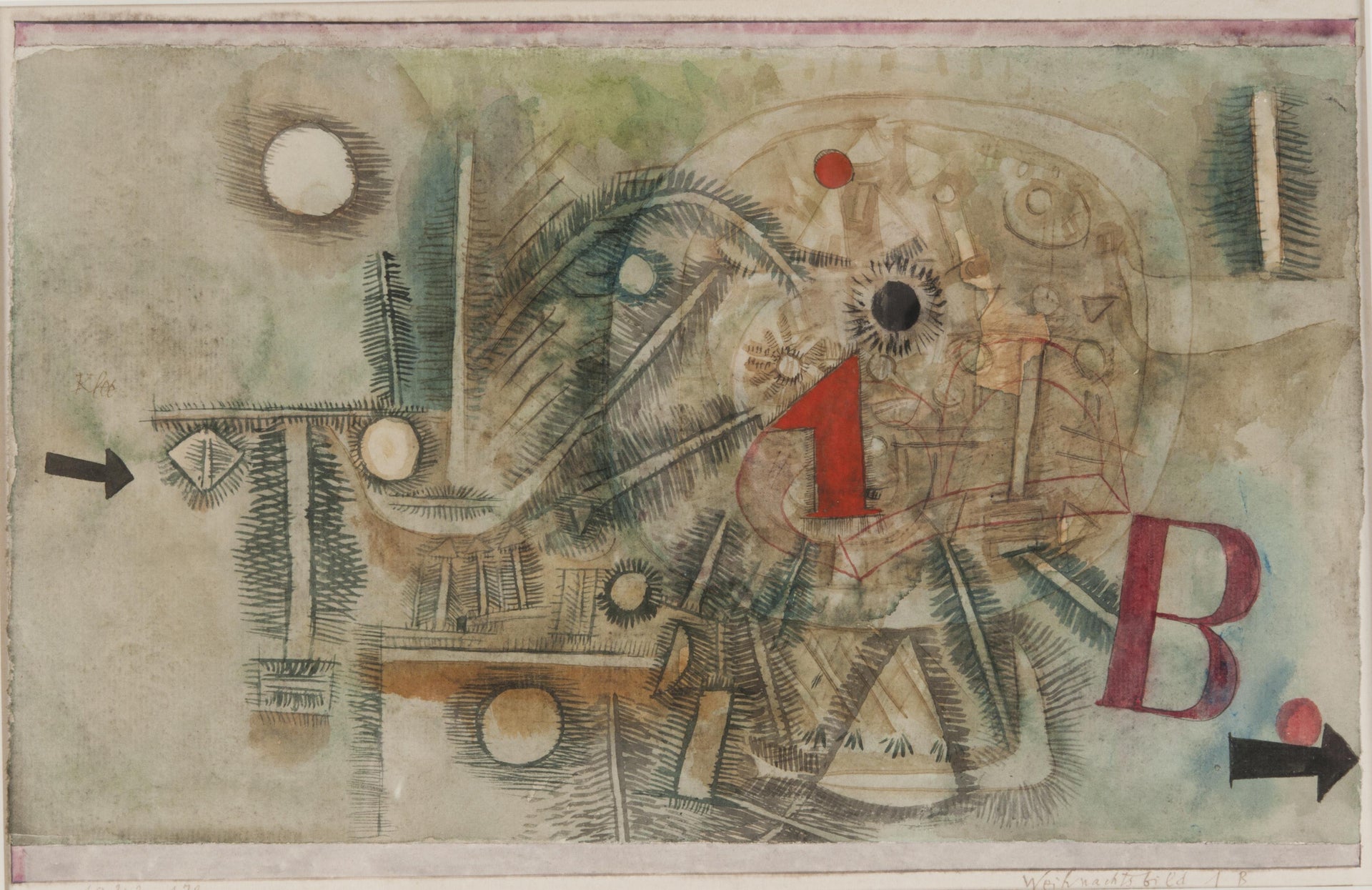Christmas Picture — Paul Klee
