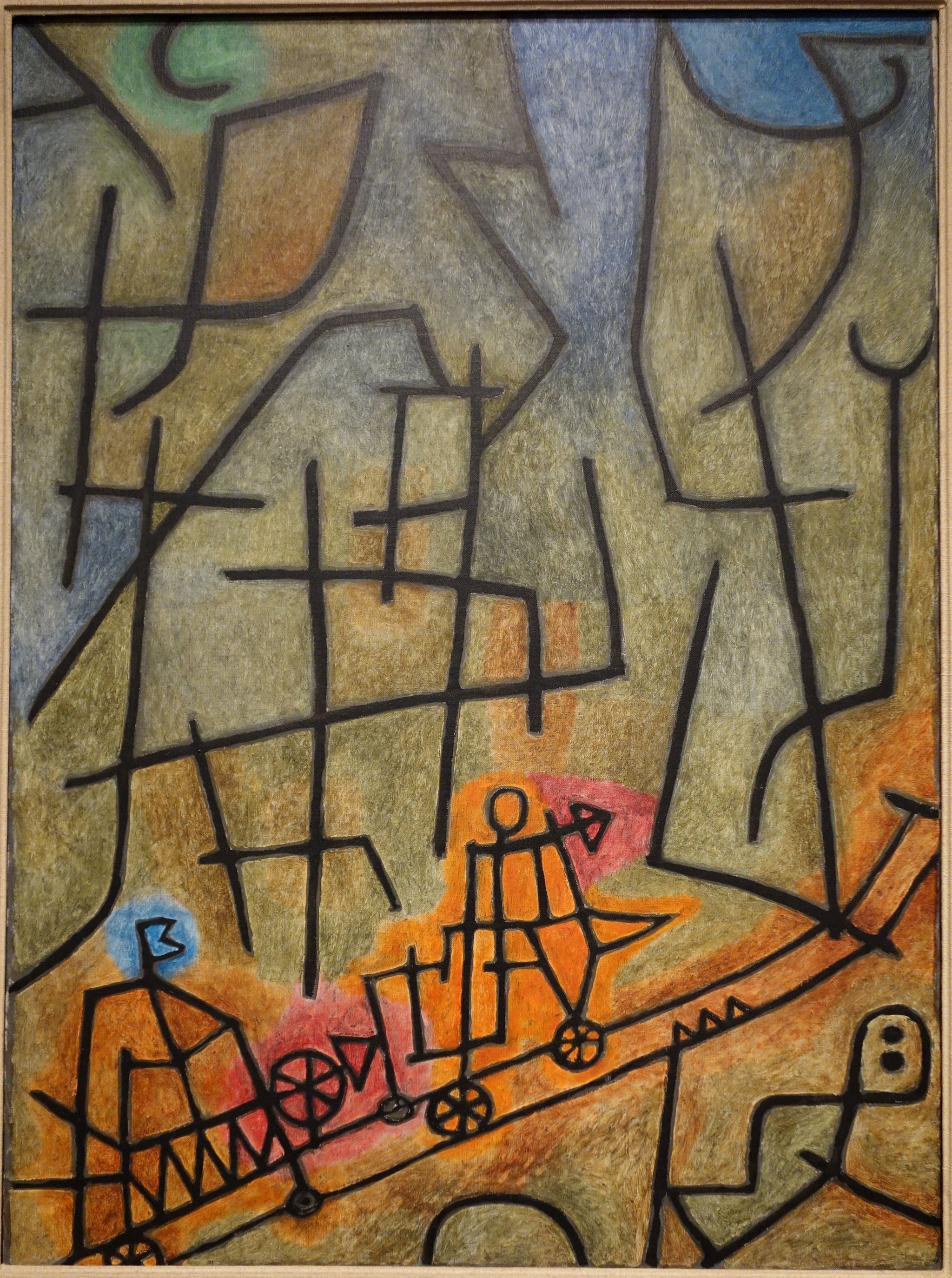 Conquest of the Mountain — Paul Klee