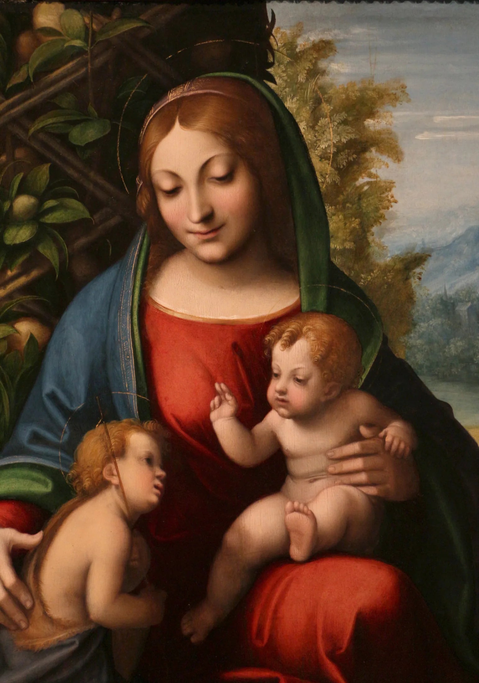 La Vierge à l’Enfant avec le jeune saint Jean-Baptiste