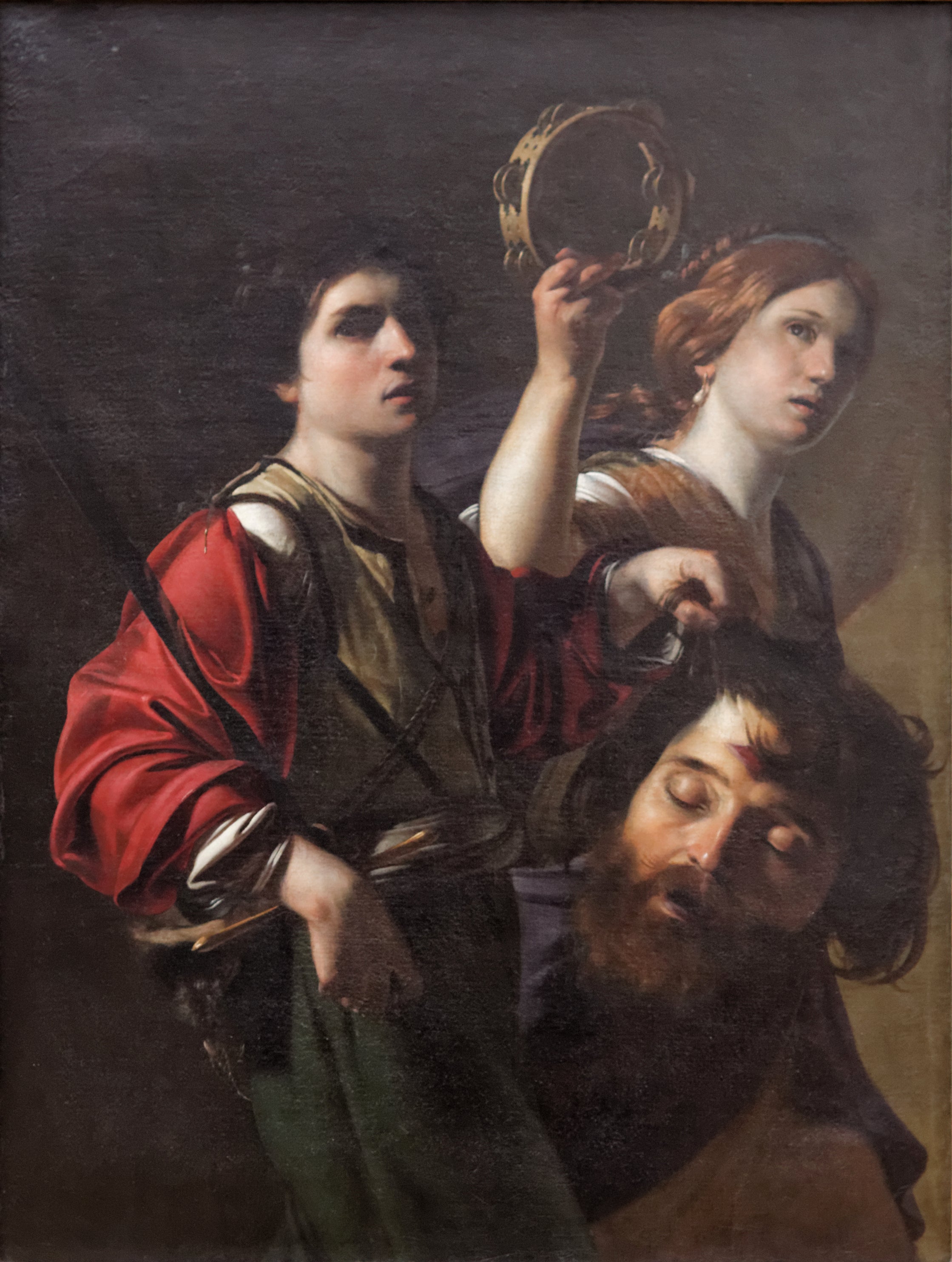 Le Triomphe de David - Bartolomeo Manfredi image 1 reproduction de peinture à l’huile