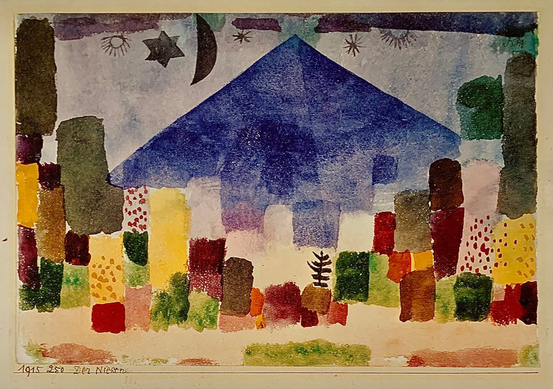 Der Niesen - Paul Klee