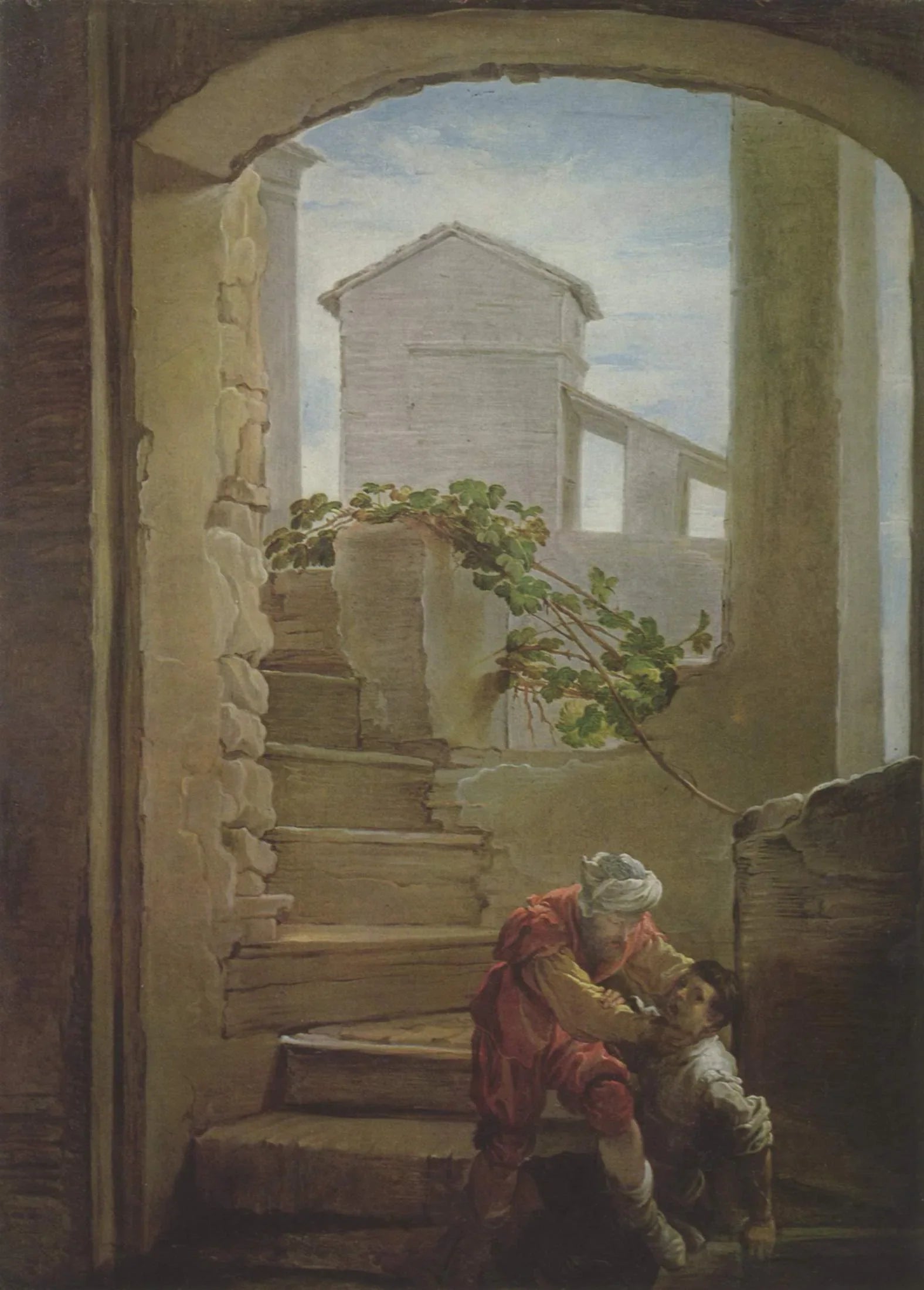 Parabole du serviteur méchant - Domenico Fetti image 1 copie de tableau peinte à la main