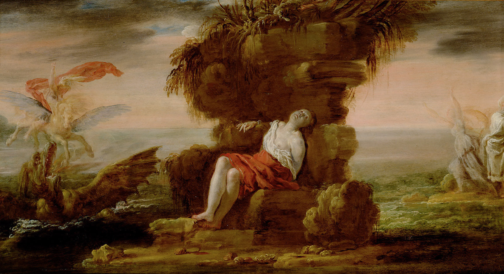 Persée libérant Andromède - Domenico Fetti image 1 reproduction d’œuvre d’art à l’huile