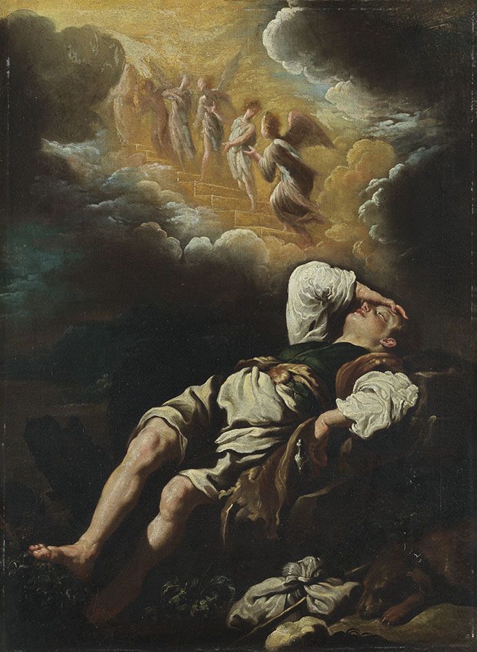 Jakobs Traum von der Himmelsleiter - Domenico Fetti
