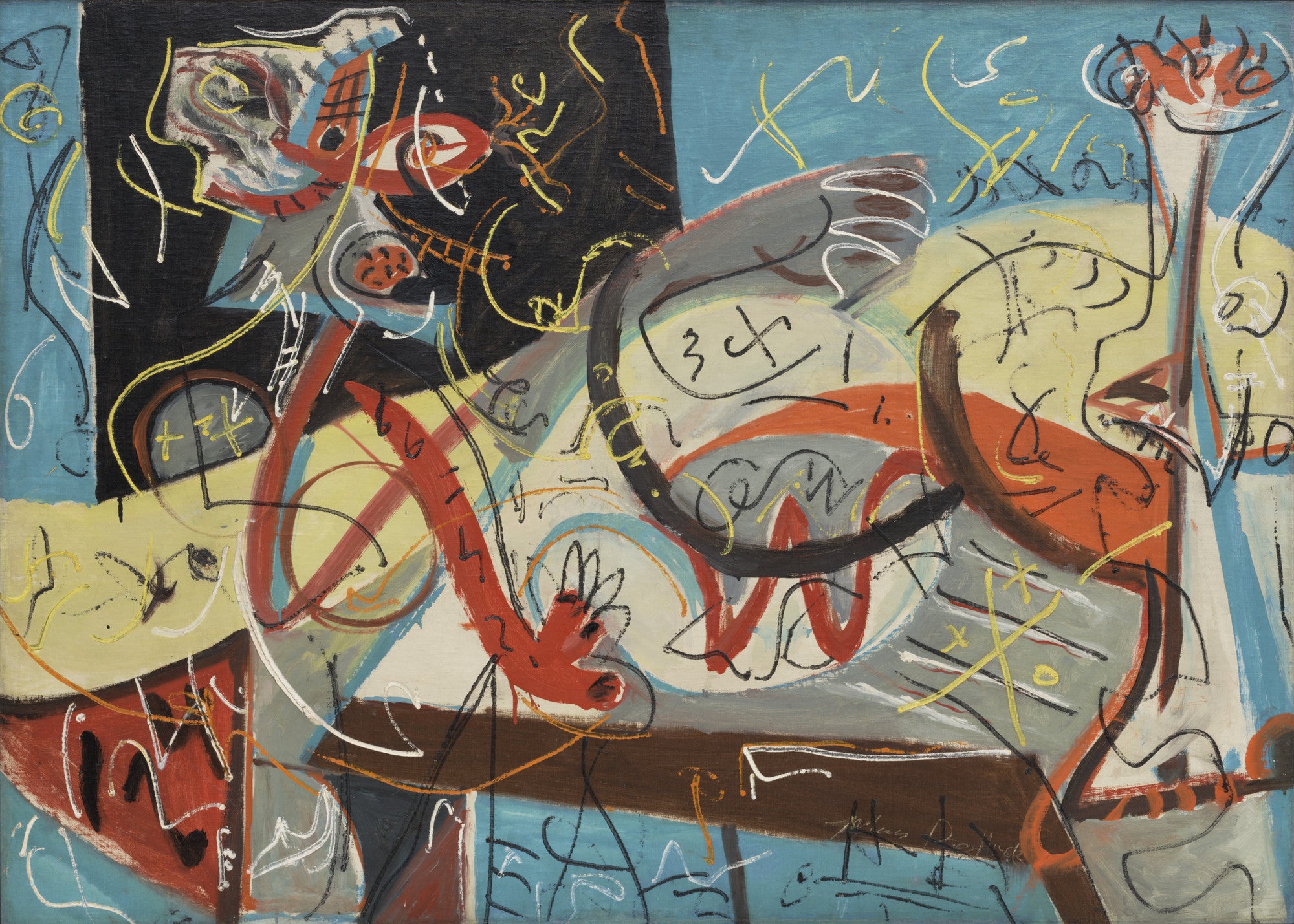 Figure sténographique - Jackson Pollock