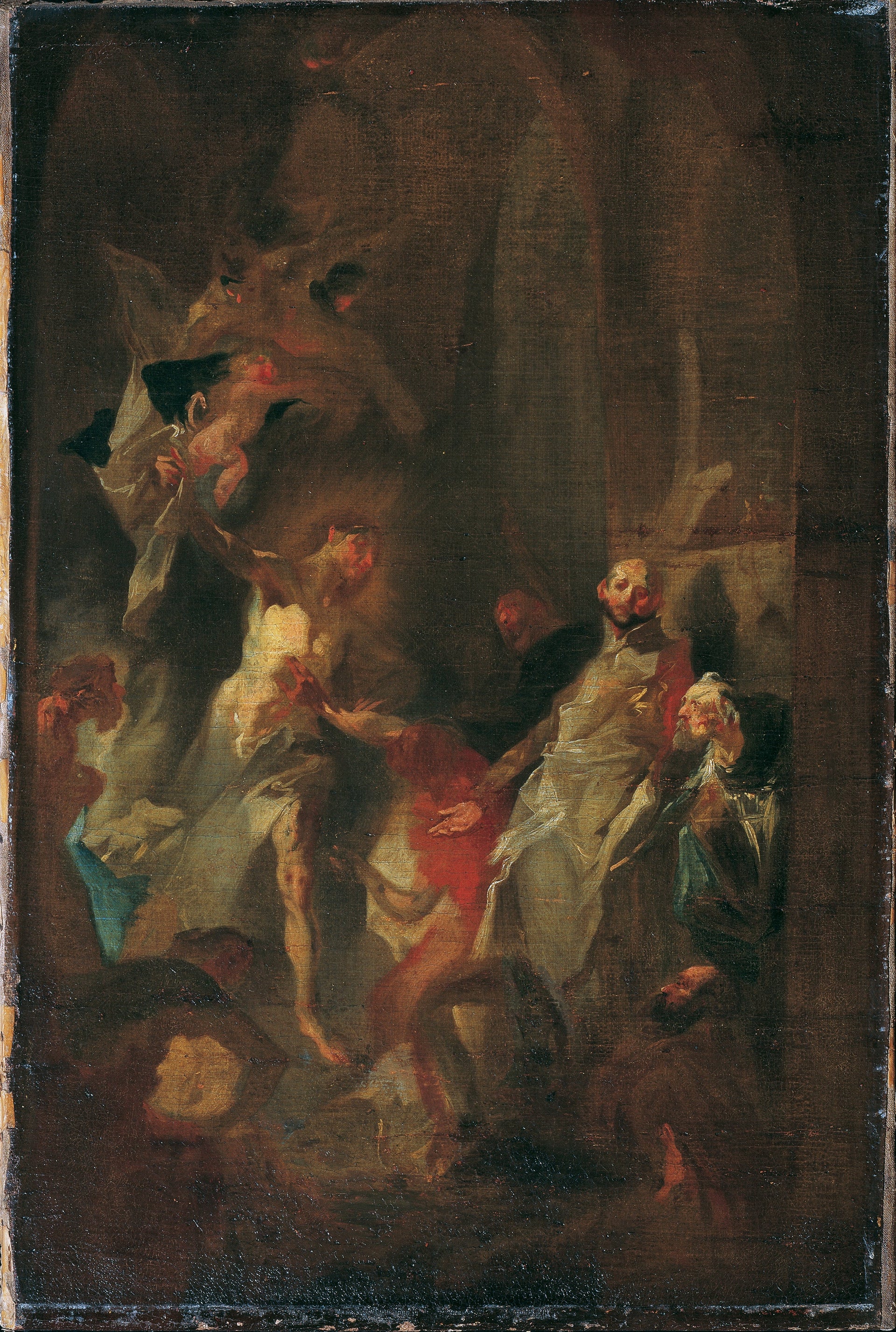 Le Christ apparaît à saint Thomas - Franz Anton Maulbertsch image 1 reproduction réalisée par Alpha Reproduction