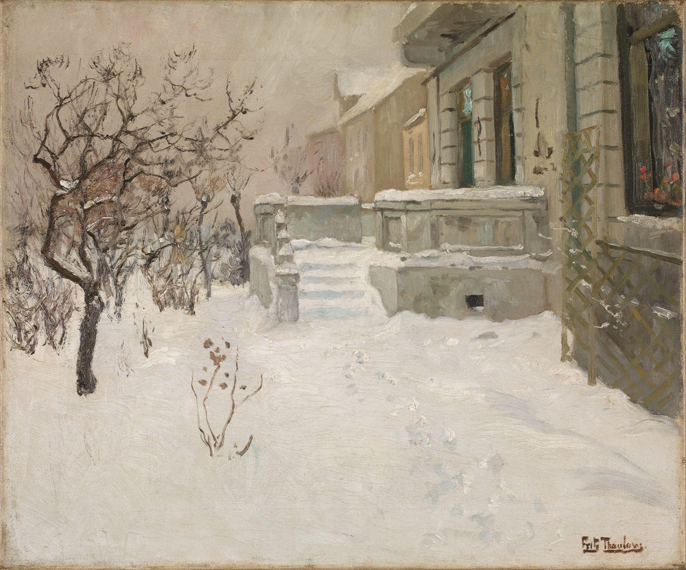 Havetrapp et moi - Frits Thaulow