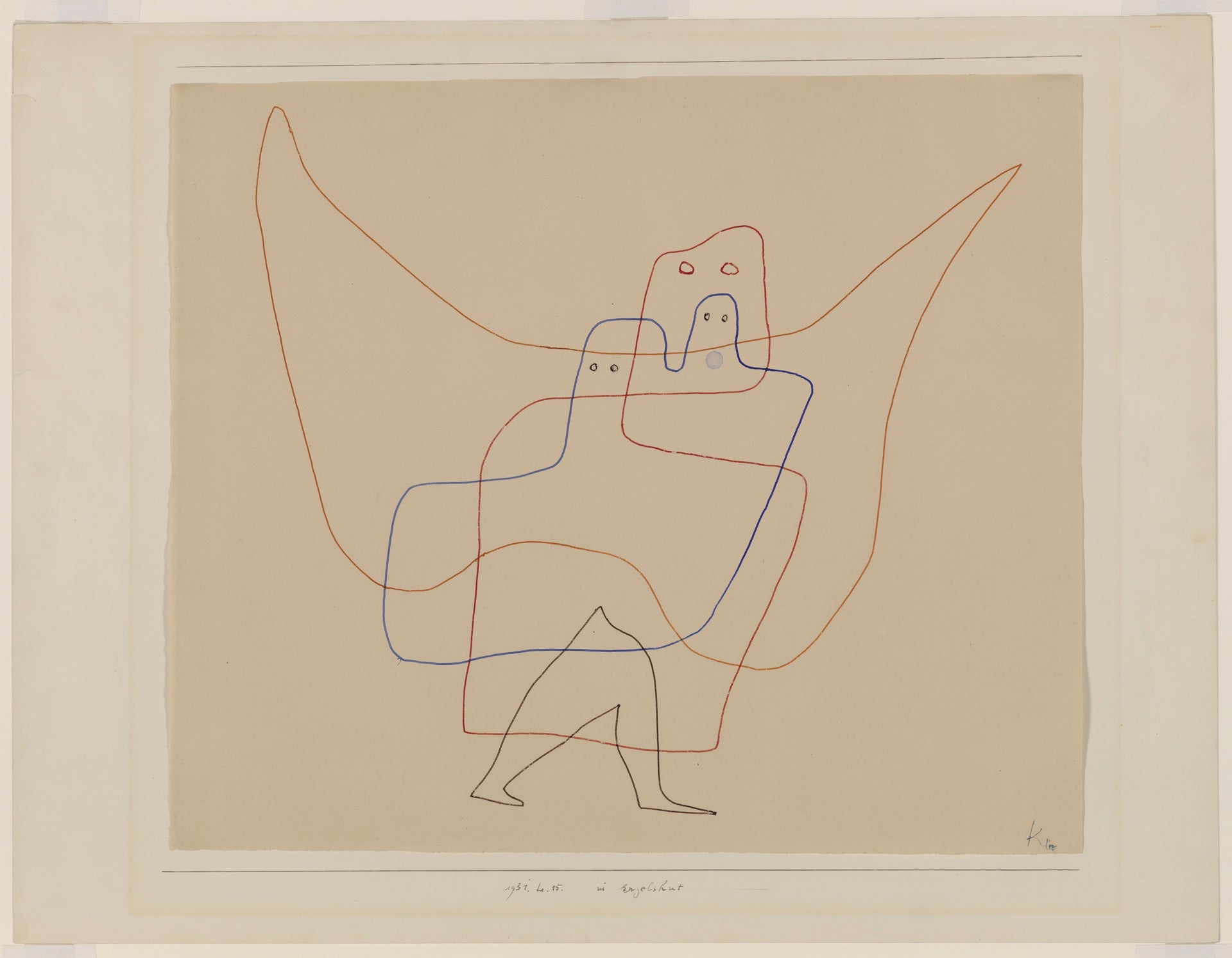 In Angel's Care — Paul Klee