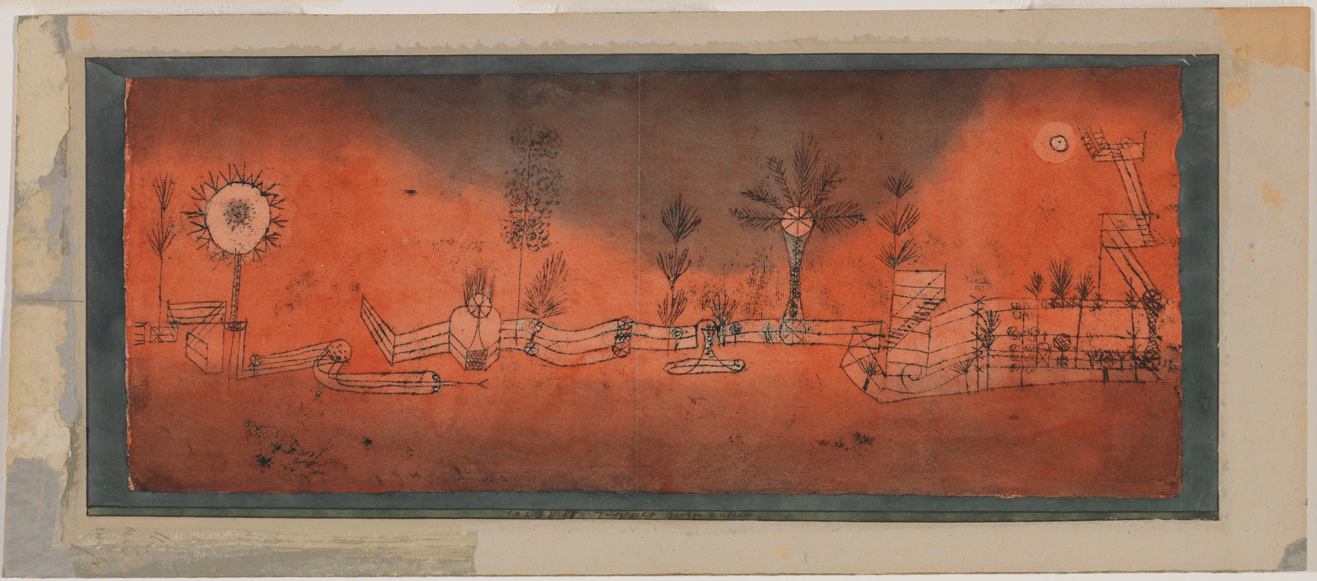 Jardinage tropical — Paul Klee