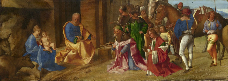 L’adoration des mages - Giorgione