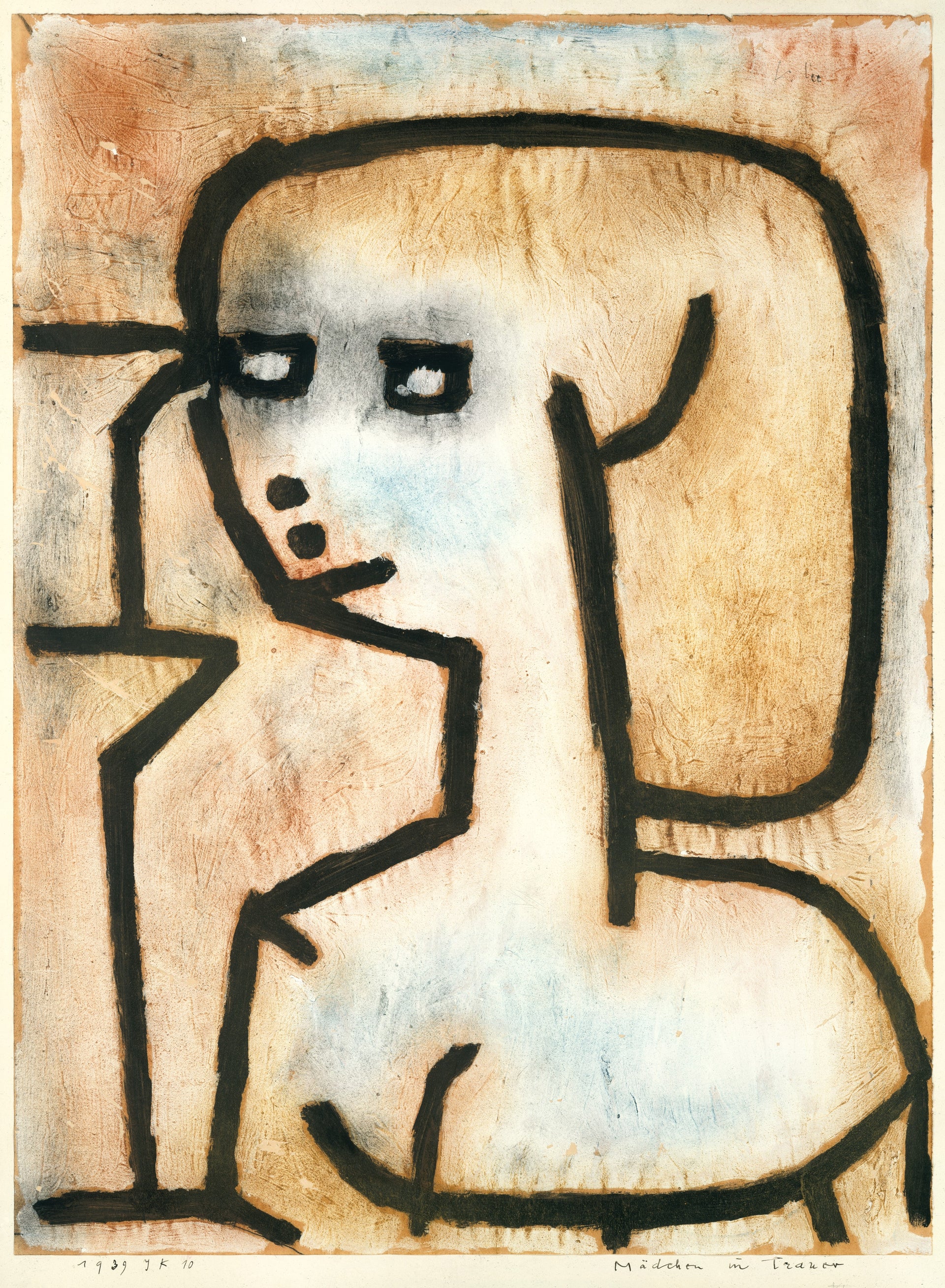 Girl in Mourning — Paul Klee
