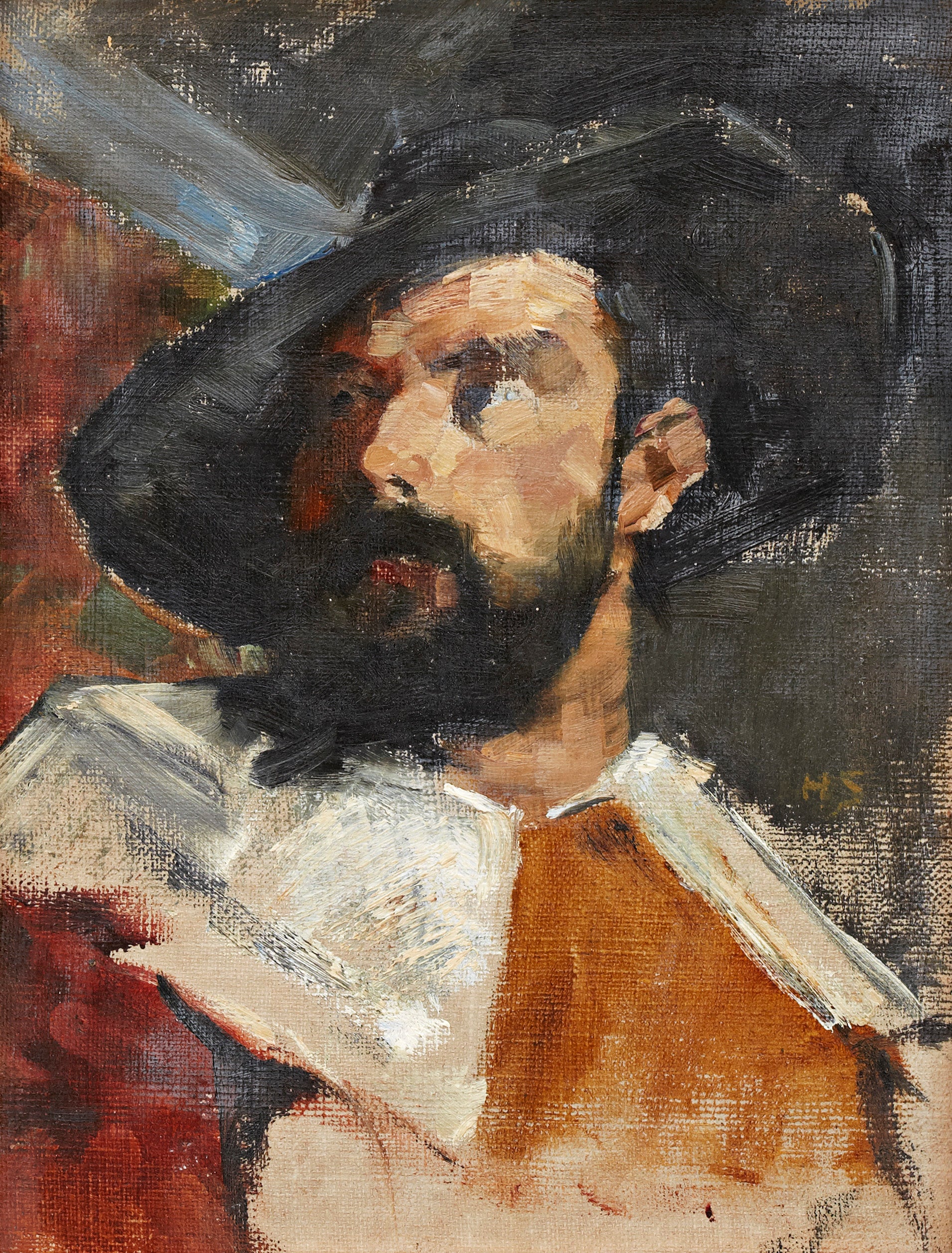 Portrait of a Man - Helene Schjerfbeck
