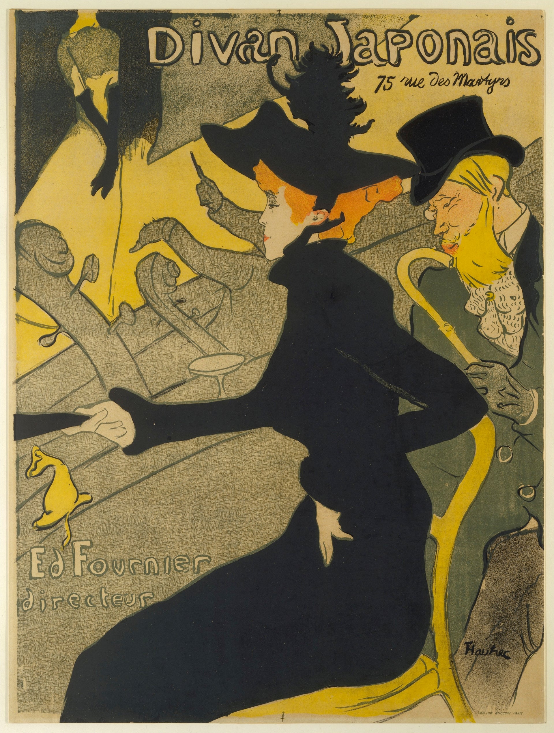 Divan Japonais — Henri de Toulouse-Lautrec