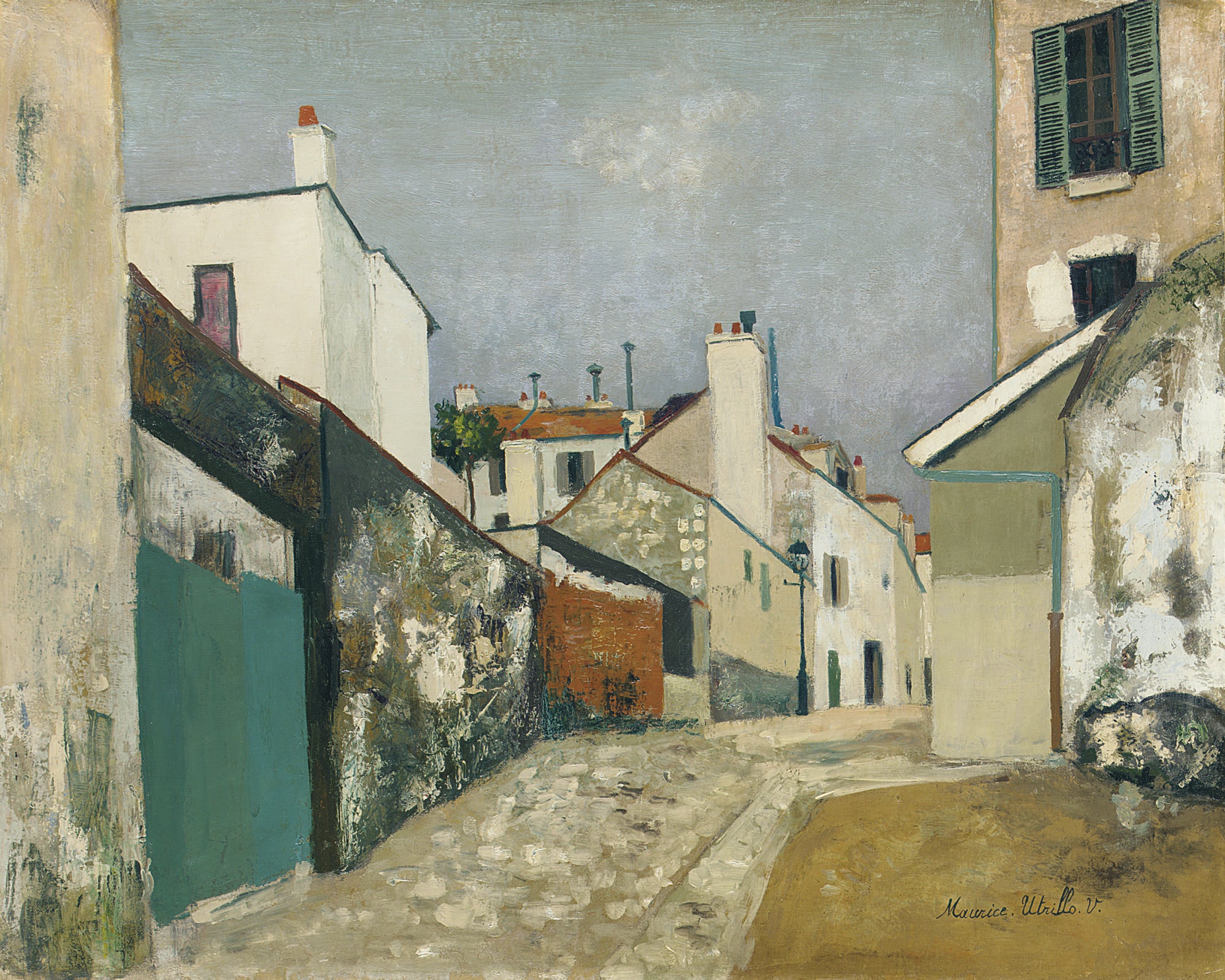 Impasse trainée - Maurice Utrillo