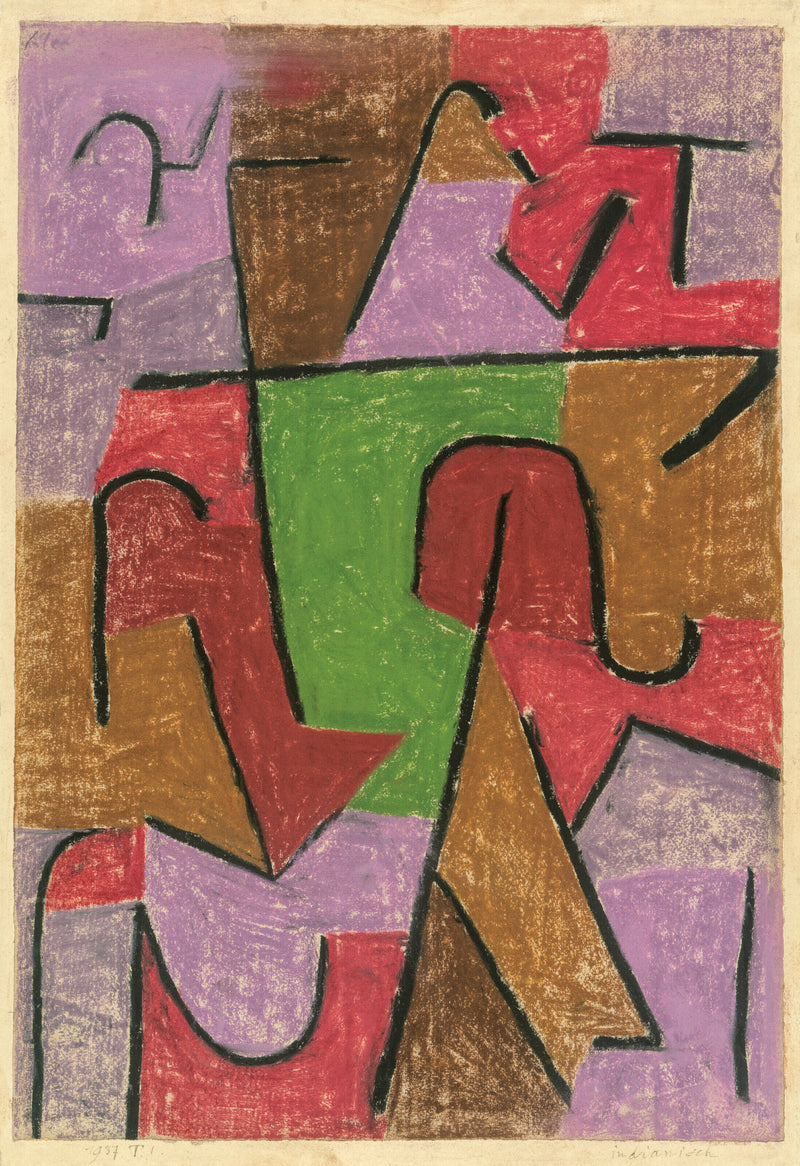 Indianisch, 1937 - Paul Klee