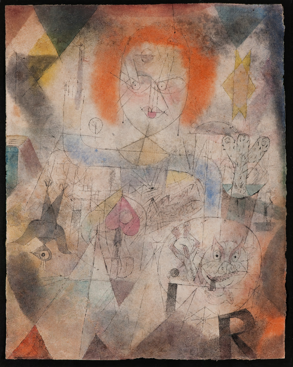 Irma Rossa the Animal Tamer - Paul Klee