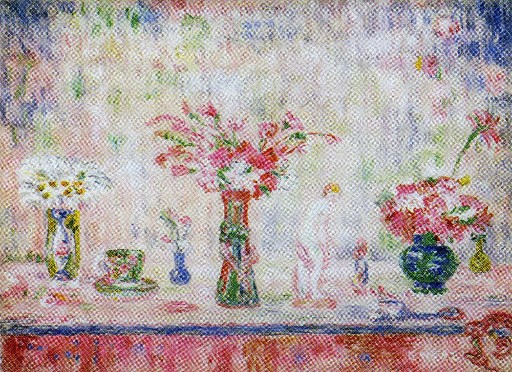 Smiles of Carnations, Caresses of Daisies - James Ensor