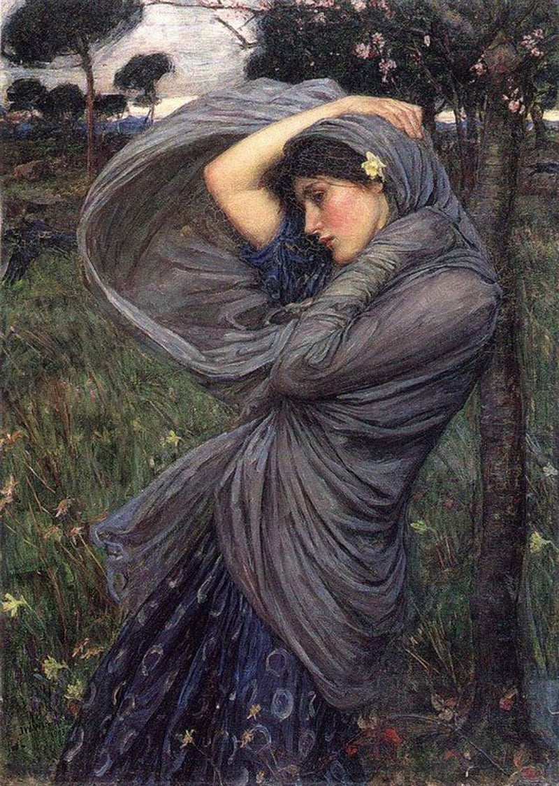 Borée - John William Waterhouse
