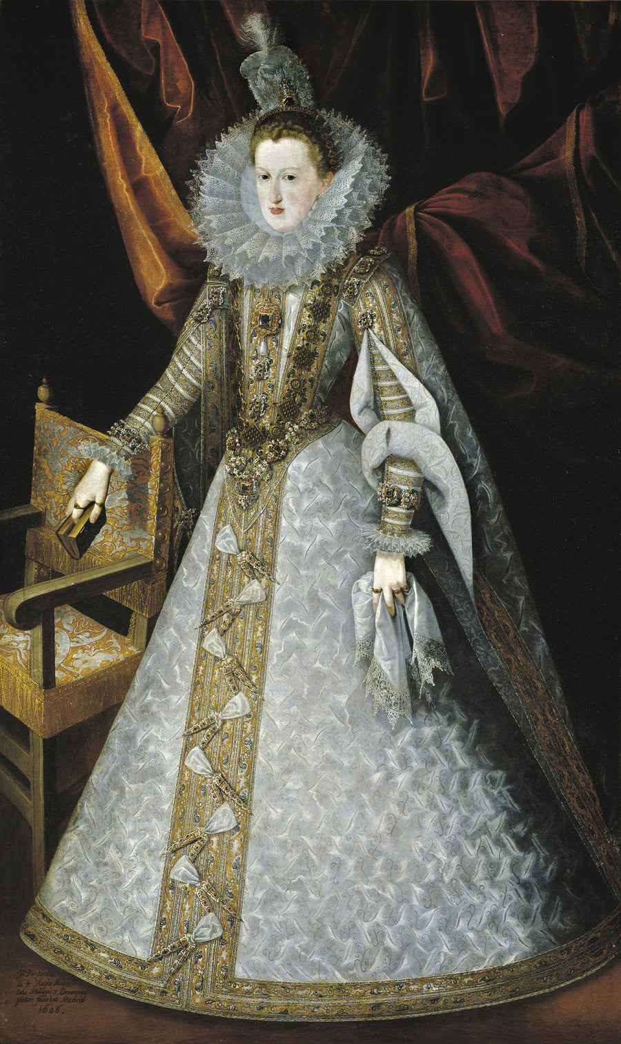 Marguerite d’Autriche, reine d’Espagne - Juan Pantoja de la Cruz