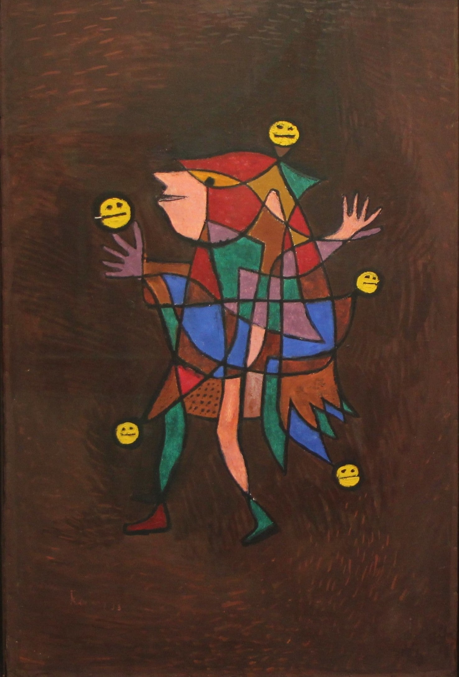 Klee 1927 Der Narr 2021 08 alone — Paul Klee