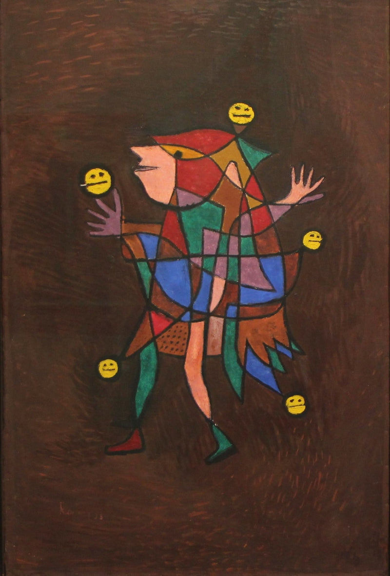 Klee 1927 Der Narr 2021 08 alone - Paul Klee