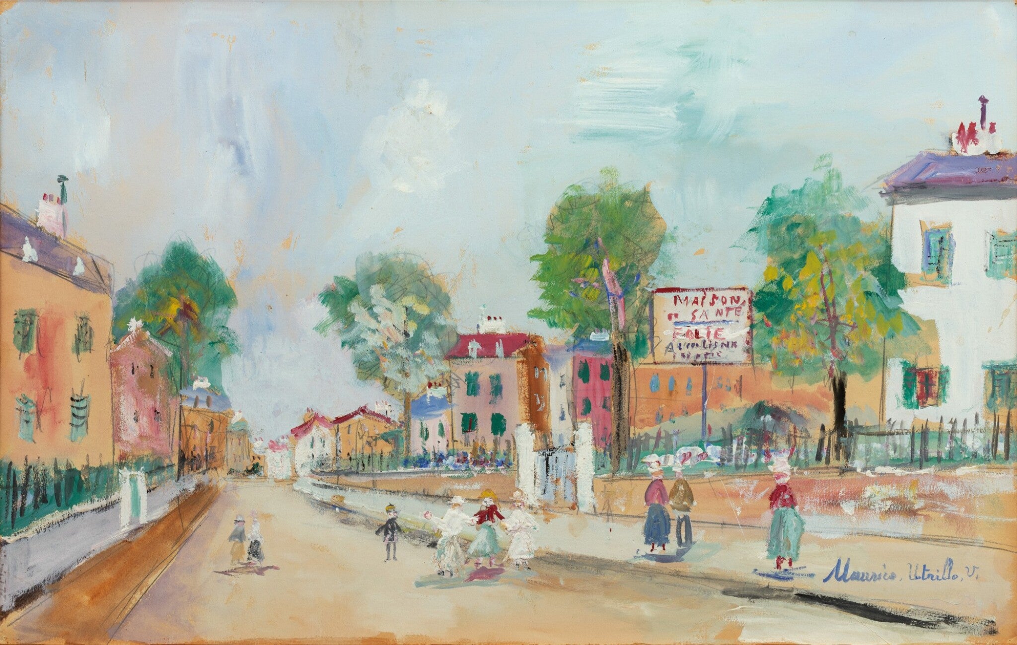 La Maison de santé - Maurice Utrillo