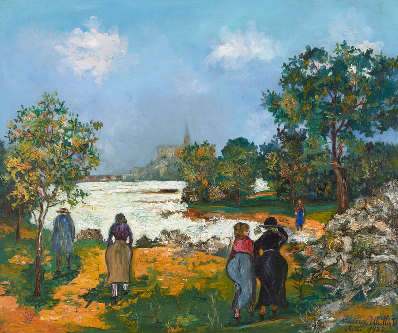 Le Mont Saint-Michel (1922) - Maurice Utrillo