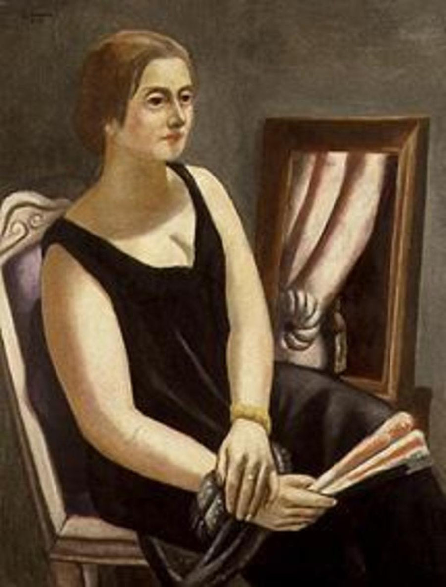 Bildnis Minna Beckmann-Tube (1924) - Max Beckmann