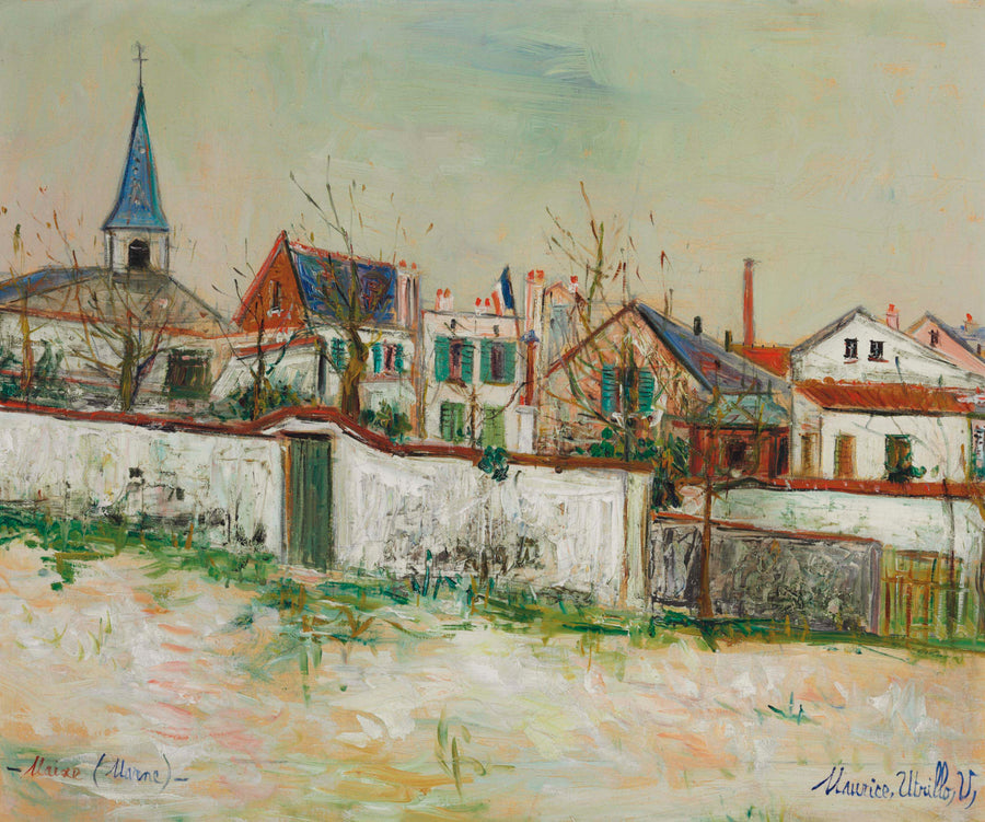 Maixe (Meurthe-et-Moselle) (1938) - Maurice Utrillo