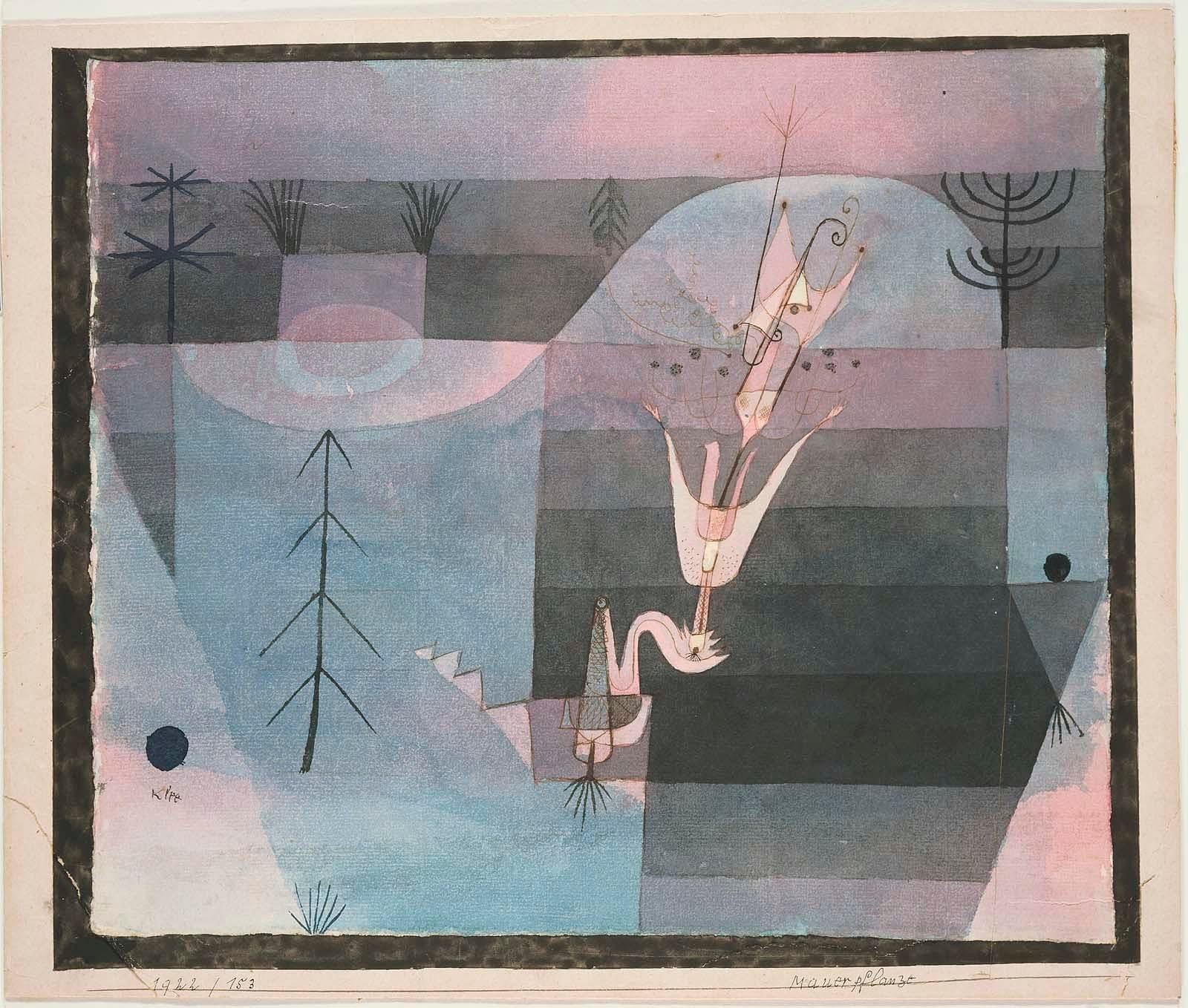 Wallflower — Paul Klee