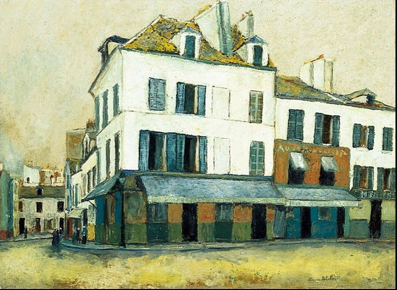 Place du Tertre à Montmartre (1911) - Maurice Utrillo
