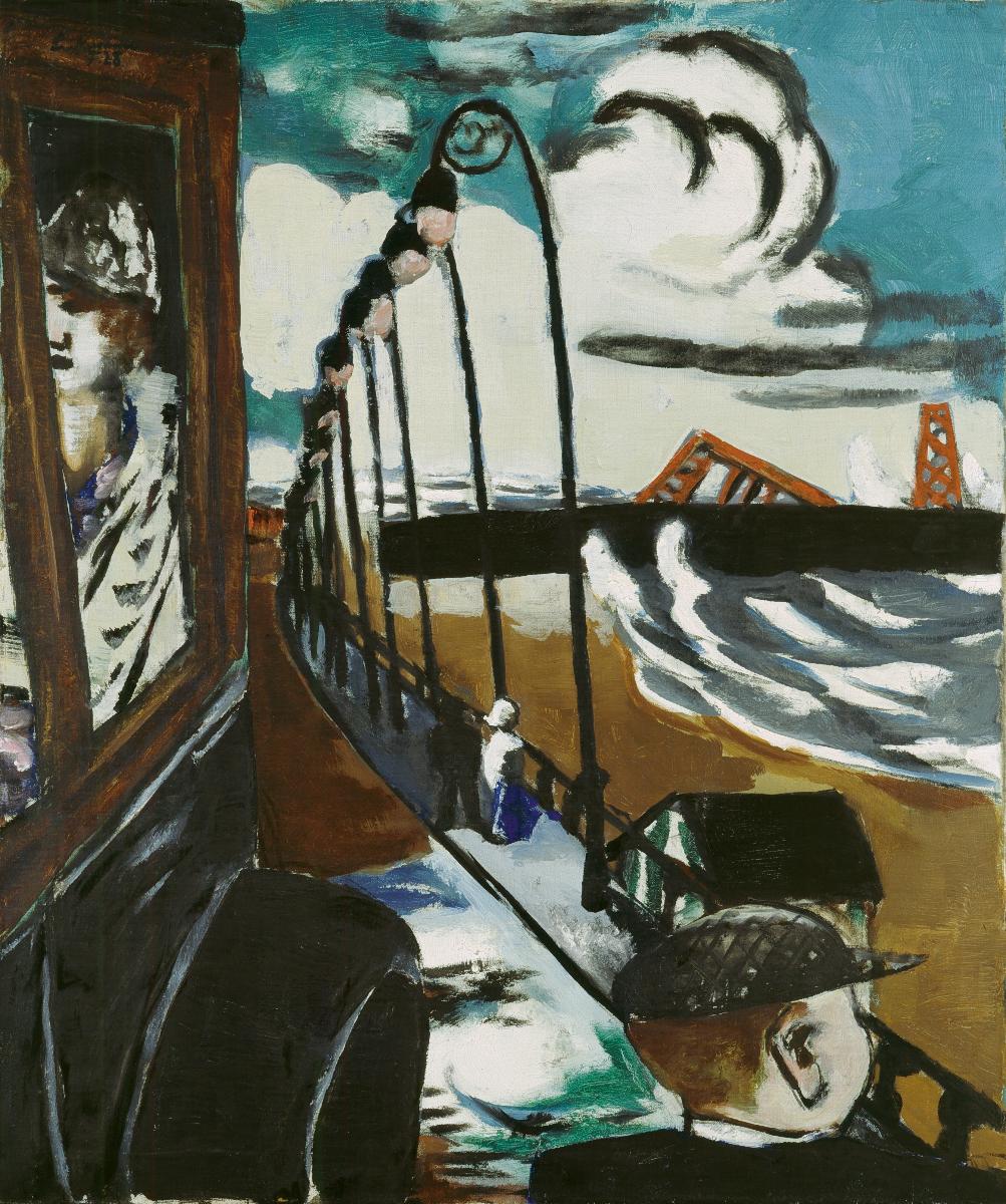 Beach Promendade in Scheveningen - Max Beckmann