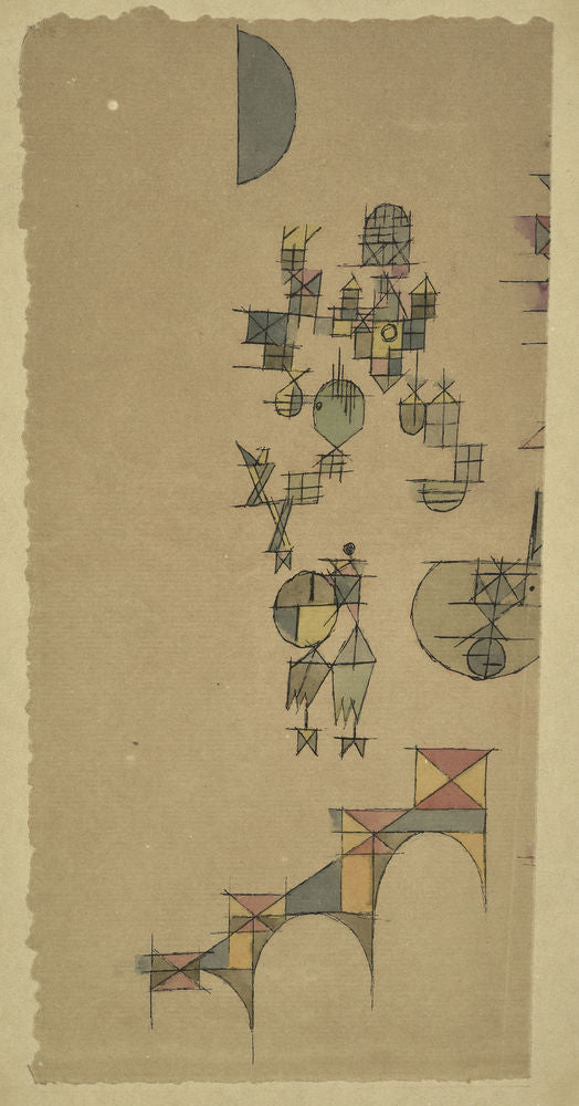 Mit der Treppe — Paul Klee