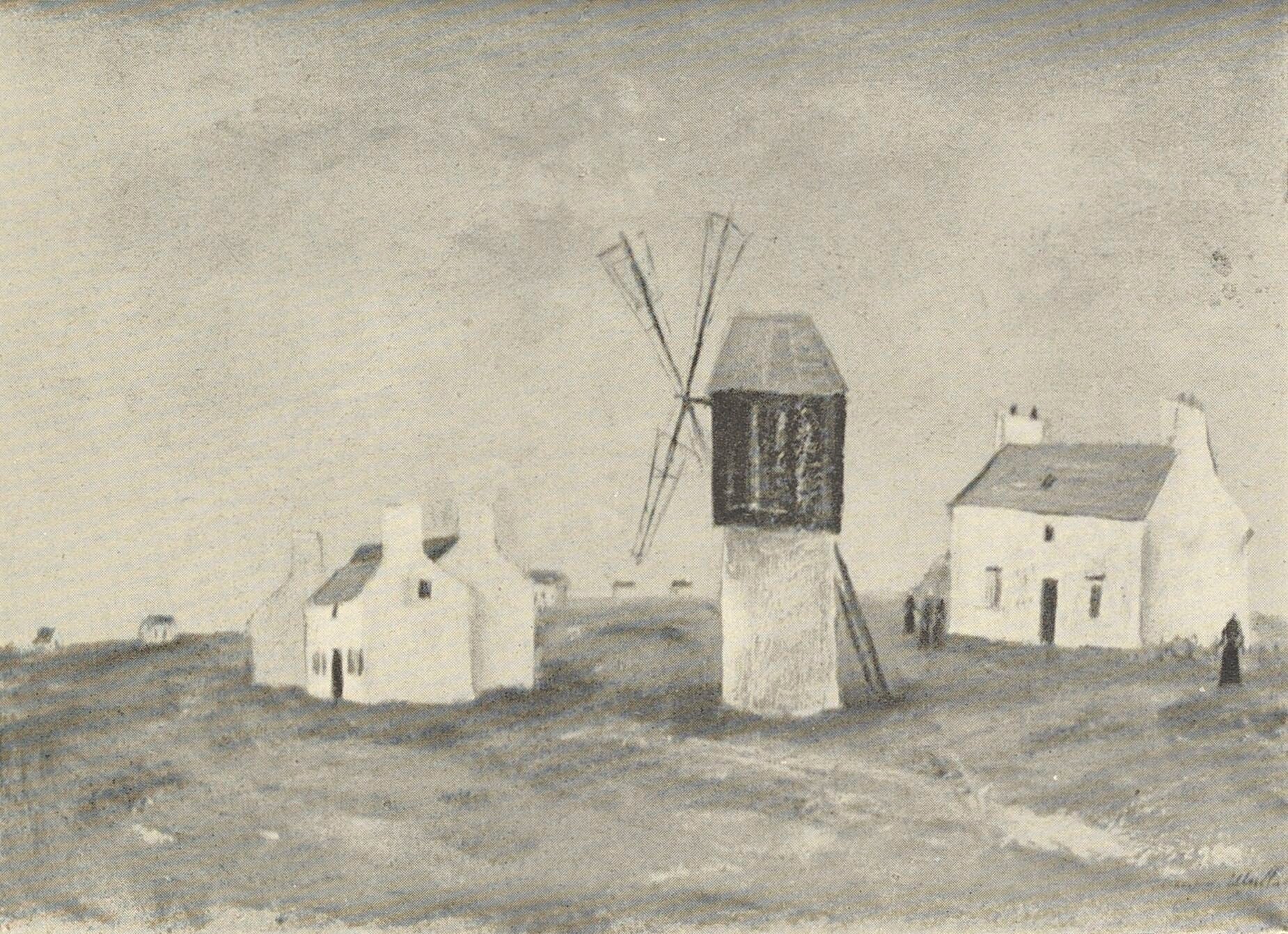 Moulin à Ouessant - Maurice Utrillo