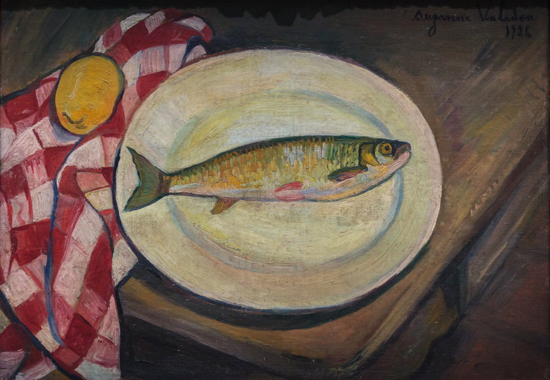 Nature morte au poisson - Suzanne Valadon